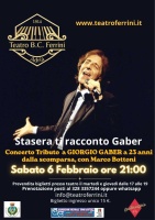 Stasera Ti Racconto Gaber